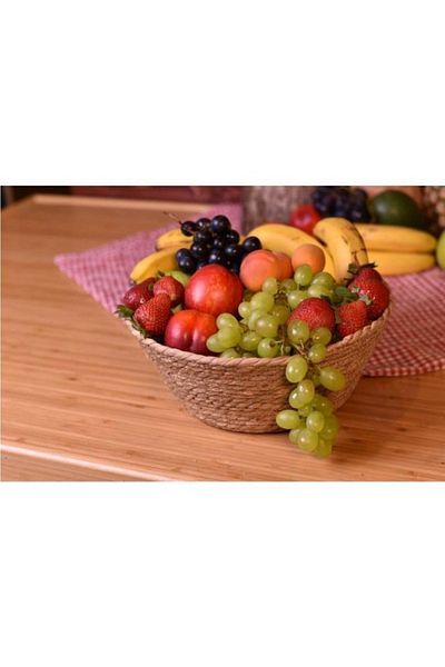 Atbyhome Coș rotund din răchită de 24 cm