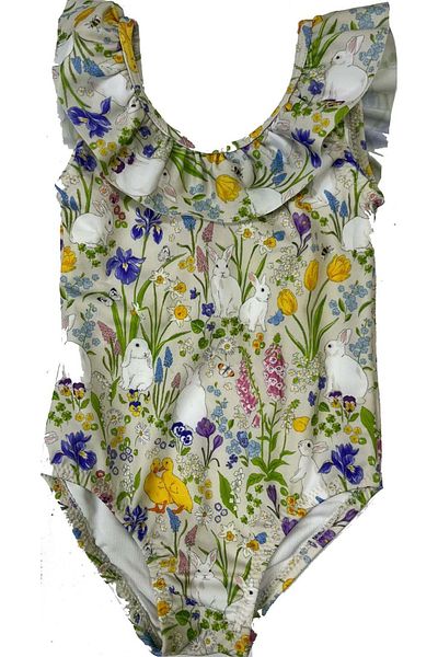 shra mayo Swimsuit for Girls with Ruffles