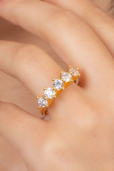 MÜCEVHER SARAYI 22 Ayar Altın Beştaş Yüzük