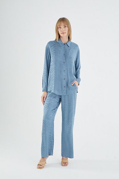 GİZZEY 21215 Set pantaloni confortabili și cu nasturi