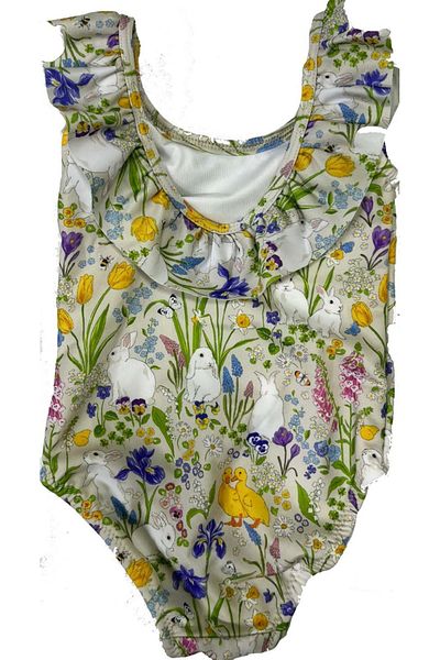 shra mayo Swimsuit for Girls with Ruffles