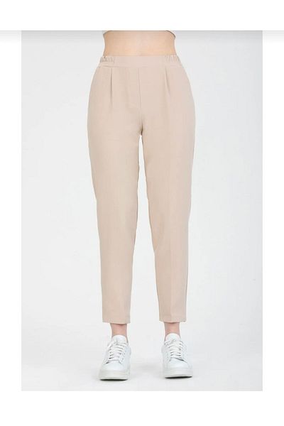 Meryemce Butik Classic Carrot Cut Trousers