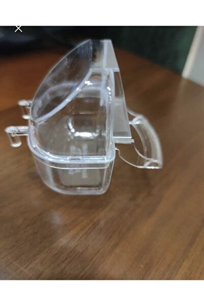 ARSPOLO Muhabbet kanarya papağan için kristal yemlik