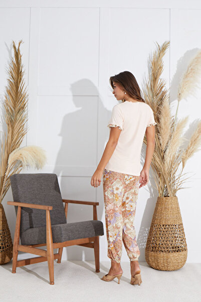 Sevim 15694 Model - Set de pijamale cu detalii în piatră