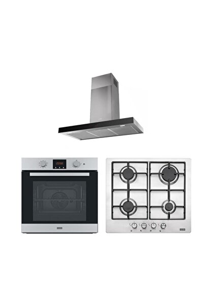 Franke Ankastre Set (faber Stilo Glass Smart X V A60 Davlumbaz - Fhnl 604 4g Xs E Ocak - Fsl 86 H Xs