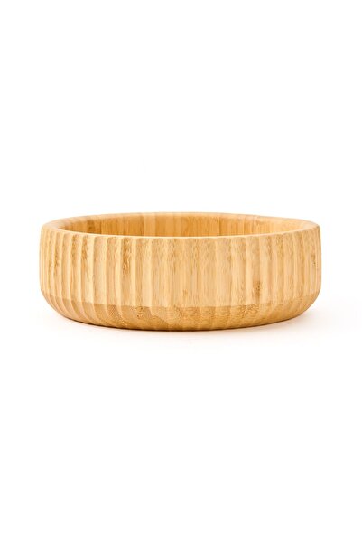 MİEN Mien Bamboo Brown Hollow Bowl - 19 cm