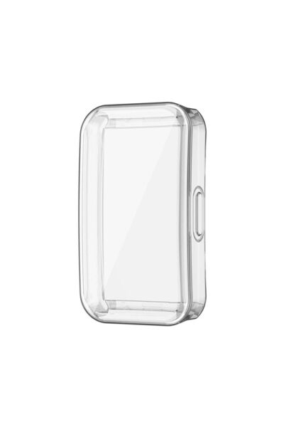 Tagomoon Huawei Band 8 , 9 Ve 10 Ile Uyumlu Kasa Ve Ekran Koruyucu 360 Tam Koruma Silikon Kılıf