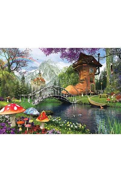Art Puzzle أحذية لغز 1000 قطعة