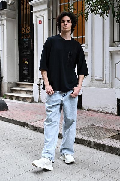 Rocqerx R-5771 Garni - T-Shirt με φερμουάρ