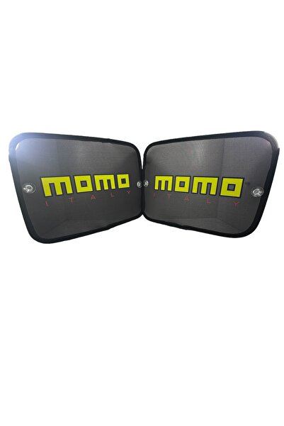 TKY Accesoriu pentru perdea din sticlă laterală imprimată „momo” - POTrivit pentru TOATE VEHICULELE