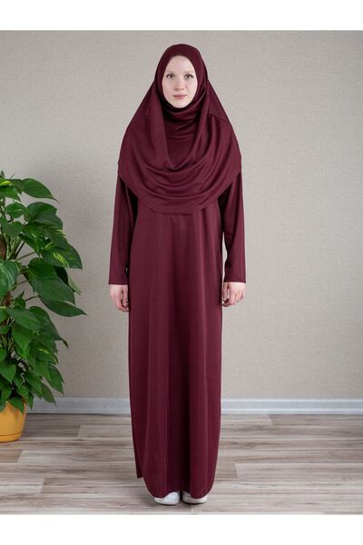 dua' is One Piece - Prayer Dress with Headscarf