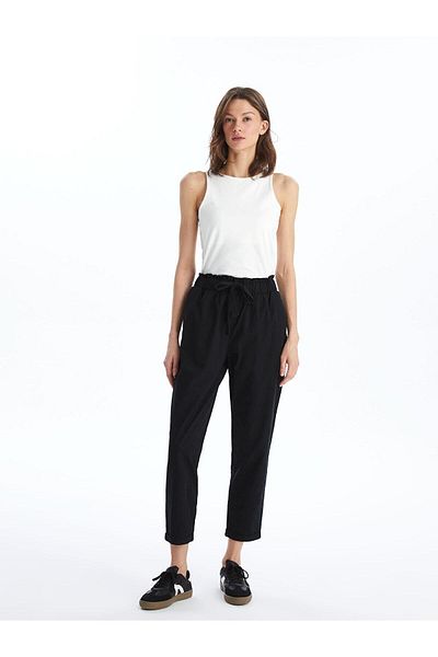 LC Waikiki LCW Vision - Pantaloni confortabili pentru femei, cu talie elastică