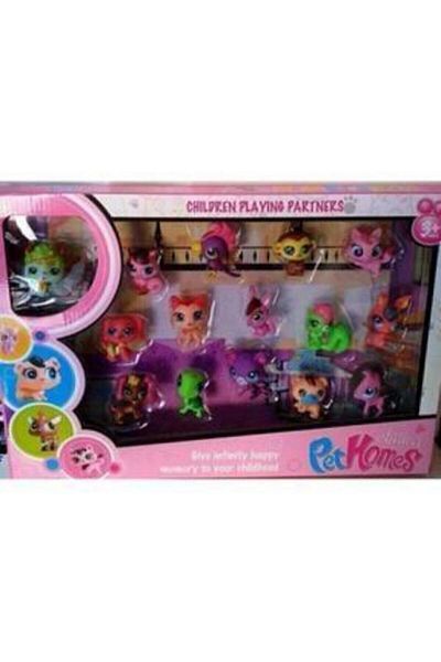 Littlest Pet Shop Pink Minis Figure Set