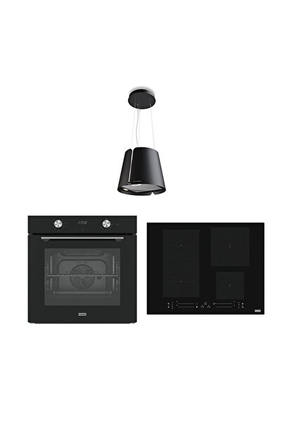 Franke Ankastre Set (BEAT SİYAH DAVLUMBAZ - FMA 654 OCAK - FMA 86 H BK FIRIN)