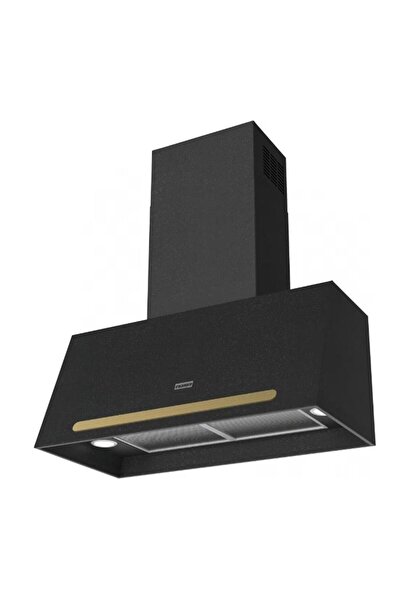 Franke Fco 70 Onyx Nero Siyah Rustik Davlumbaz