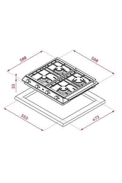Teka Ex 60.1 4g Aı Al Dr Cı Ntb Ocak