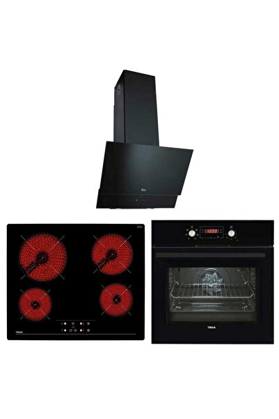 Teka Chef 9 Siyah Ankastre Set (HAK 627 BK- TZ 6415- TVT 60)