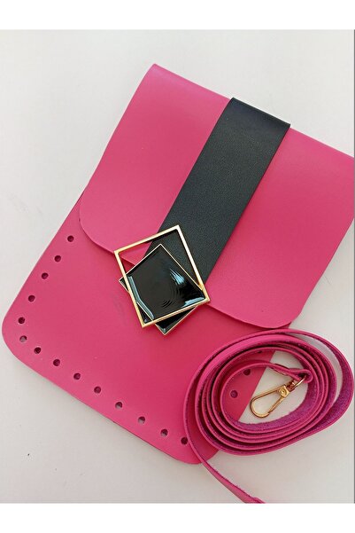 Sultan طقم حقيبة بإبزيم مربع الشكل