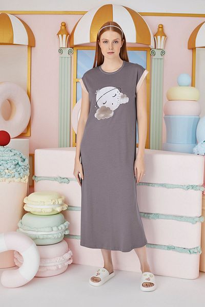 Sevim 15749 Model Rochie imprimata