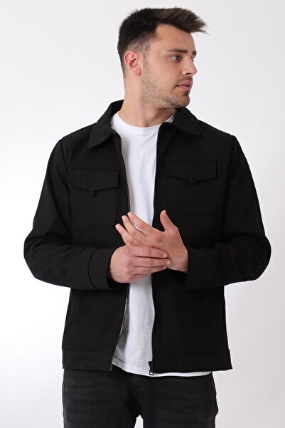 ByTrend Άνετο λινό εποχιακό παλτό με κάλυμμα στήθους PLDP 2949