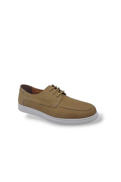 Zerhan Ανδρικά Sand Nubuck Δερμάτινα Casual Παπούτσια - Modesa 231