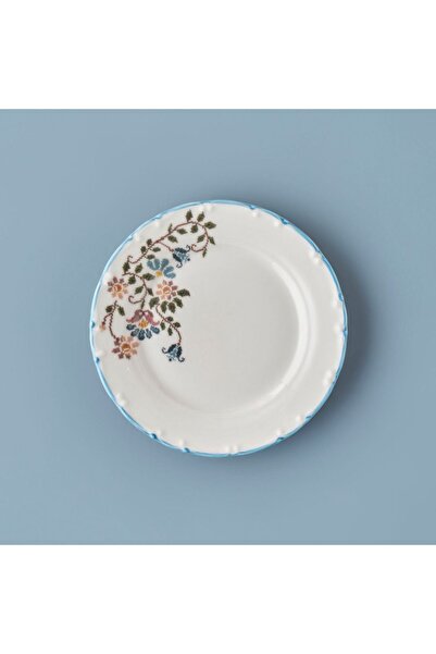 Bella Maison Vintage Porselen Pasta Tabağı 4'lü Mavi (20 cm)