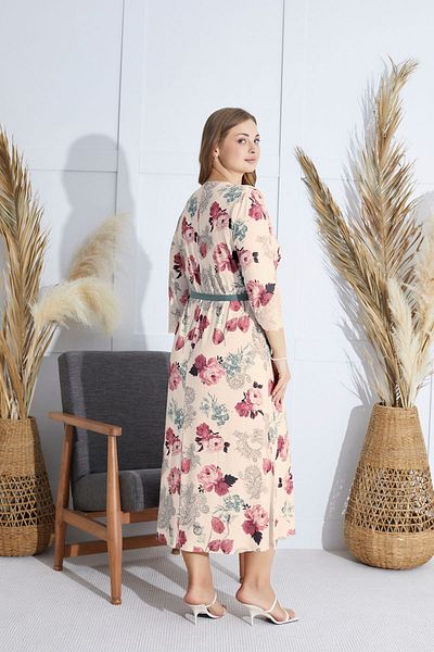 Sevim 15873 Μοντέλο Φόρεμα Oversize