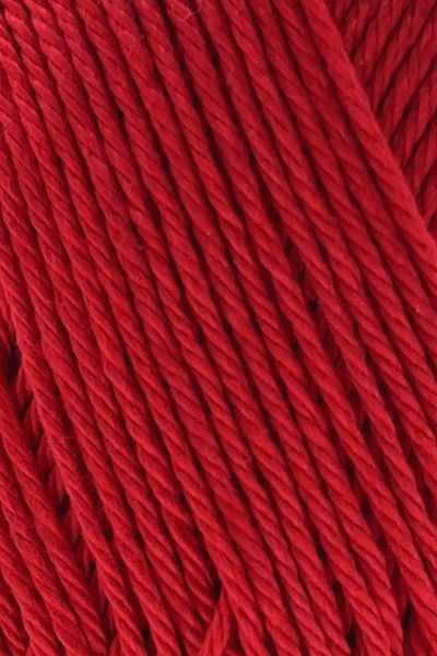 SENSY Calinia Red 100% bumbac mercerizat pentru tricotat - fire, fire de dantelă, fire de croșetat, bumbac egiptean Giza