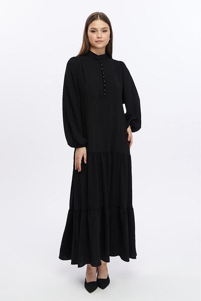 Jamila Hakim Collar Aerobin Summer Dress - Loose Cut