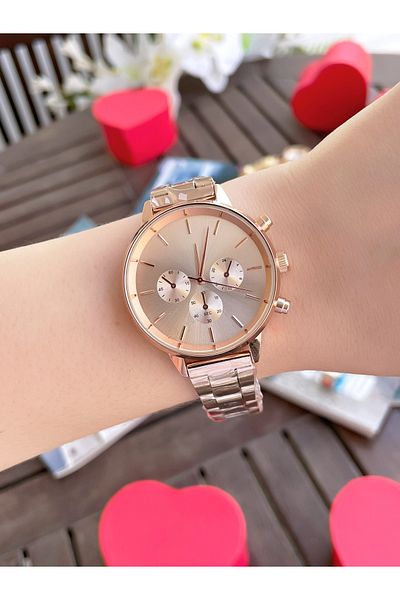 Bimodabu Stylish Design Women's Wristwatch - in Special Mini Heart Box