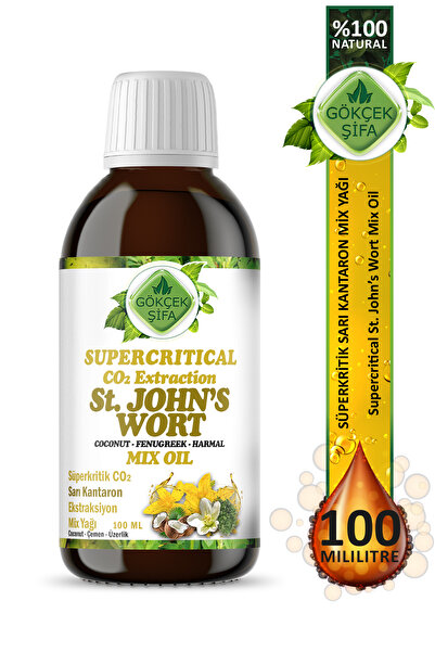 Gökçek Şifa Sarı Kantaron Süperkritik Mix Yağı 100 ml (ST. JOHN'S WORT SUPERCRİTİCAL MİX OİL)