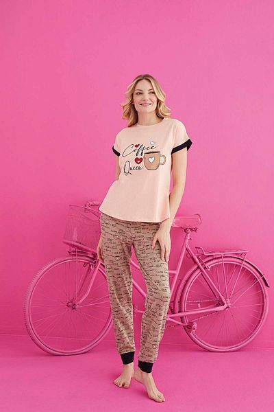 ELİTOL Cotton and Lycra Pajama Set