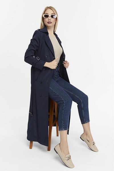 Jamila Long Seasonal Women's Trench Jacket