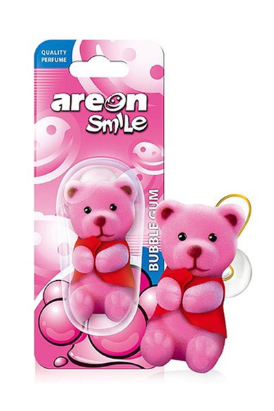 Genel Markalar Ayıcık Oto Araba Kokusu Pembe/kırmızı Sakız Aromalı