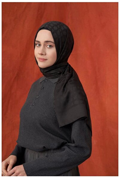 ARMANDA ITALIAN JACQUARD SERIES BLOCK PATTERN BLACK