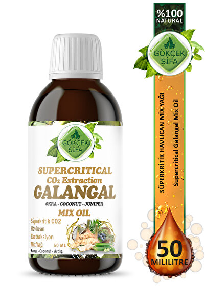 Gökçek Şifa Havlıcan Süperkritik Yağı 50 ml (GALANGAL SUPERCRİTİCAL MİX OİL)