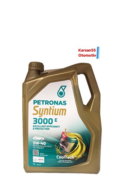 Petronas SYNTİUM 3000 E 5W/40 5LT ÜRETİM: 2023