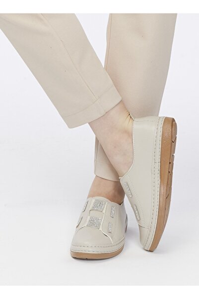 LETAO Marly Anatomical Leather Women's Sneakers - Fusped Comfort Sole, Elastic Casual Shoes