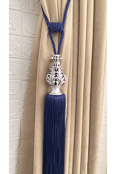 Helezoni Поліестерна ваза Şah Model з бахромою - Корниз Takmatik 1 шт.