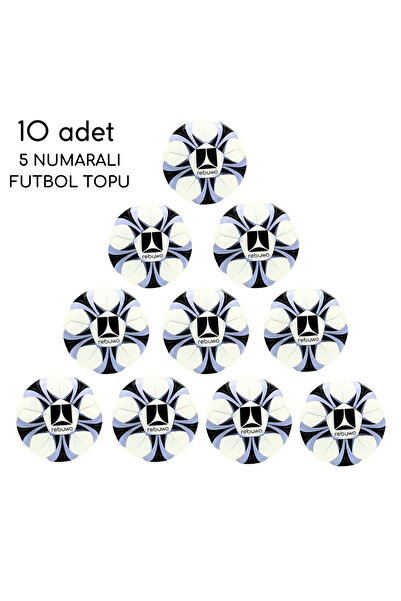 Rebuwo El Dikişli Futbol Topu 5 Numara Futbol Topu Sert Zemin Futbol Topu