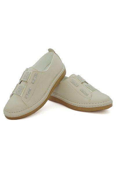 LETAO Pantofi de damă Marly din piele anatomică - Talpă confortabilă Fusped, pantofi casual elastici