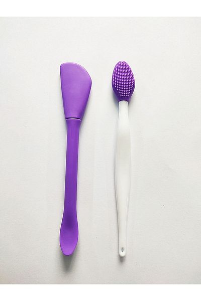 gaman Blackhead Remover - Facial Care Gel and Mini Skin Brush Set of 2