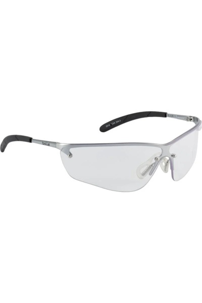 BOLLE Silium Silps Transparent Safety Glasses - Anti-Scratch, Anti-Fog, Lightweight