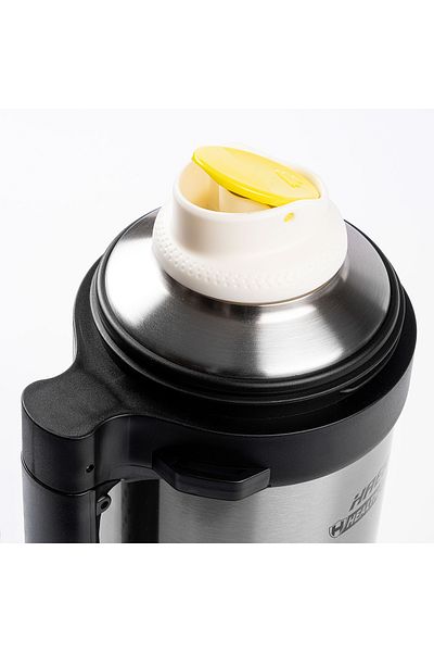 Tantitoni Red Double Layer Stainless Steel Thermos with Glue - 1.5L