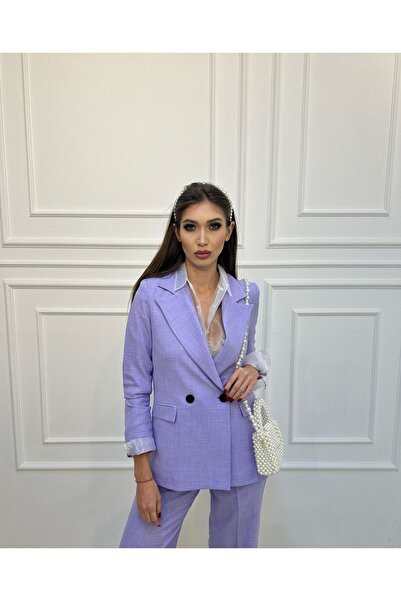 ossons Linen Trousers Jacket 2-Piece Suit