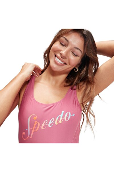 SPEEDO Γυναικείο μαγιό με λογότυπο Deep U-Back