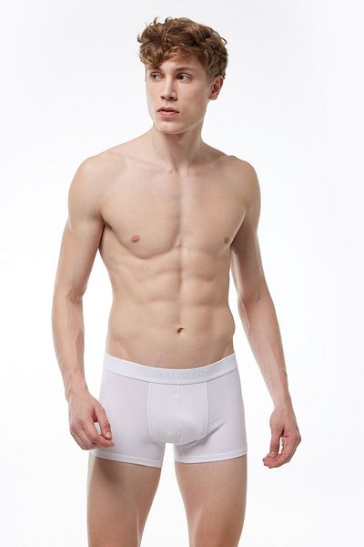 Malabadi Ανδρικό Λευκό 3 Πακέτο Modal Short Boxer 011