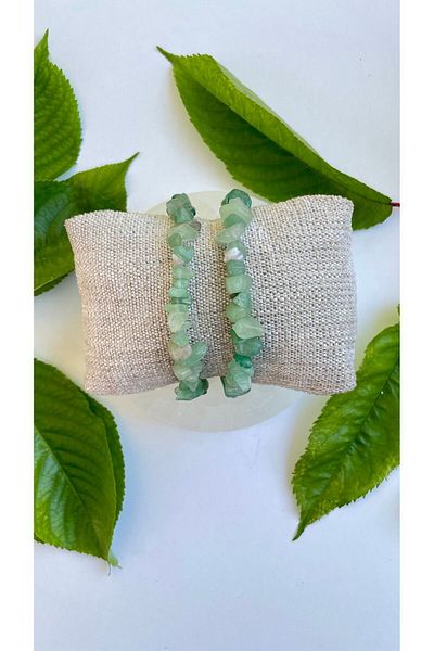 Sevde Doğaltaş Aventurine Broken Stone Bracelet - Stylish and Comfortable