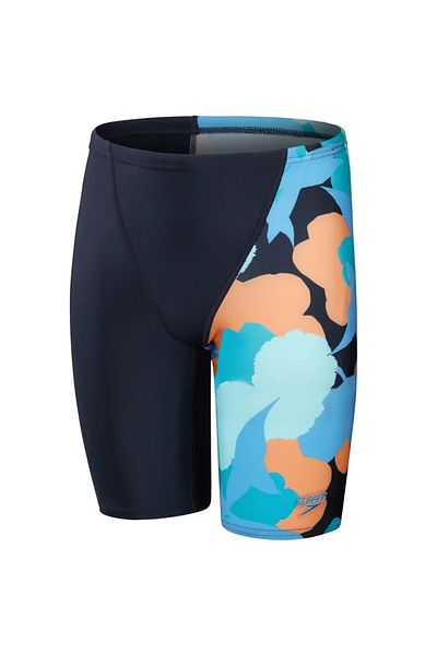 SPEEDO Allover V Cut Jammer Boy Swim Trunks