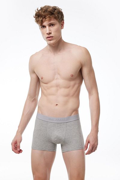 Malabadi Ανδρικό γκρι Modal Short Boxer 011